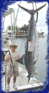 186 lb. striped marlin stood as the biggest striped marlin caught for over a decade